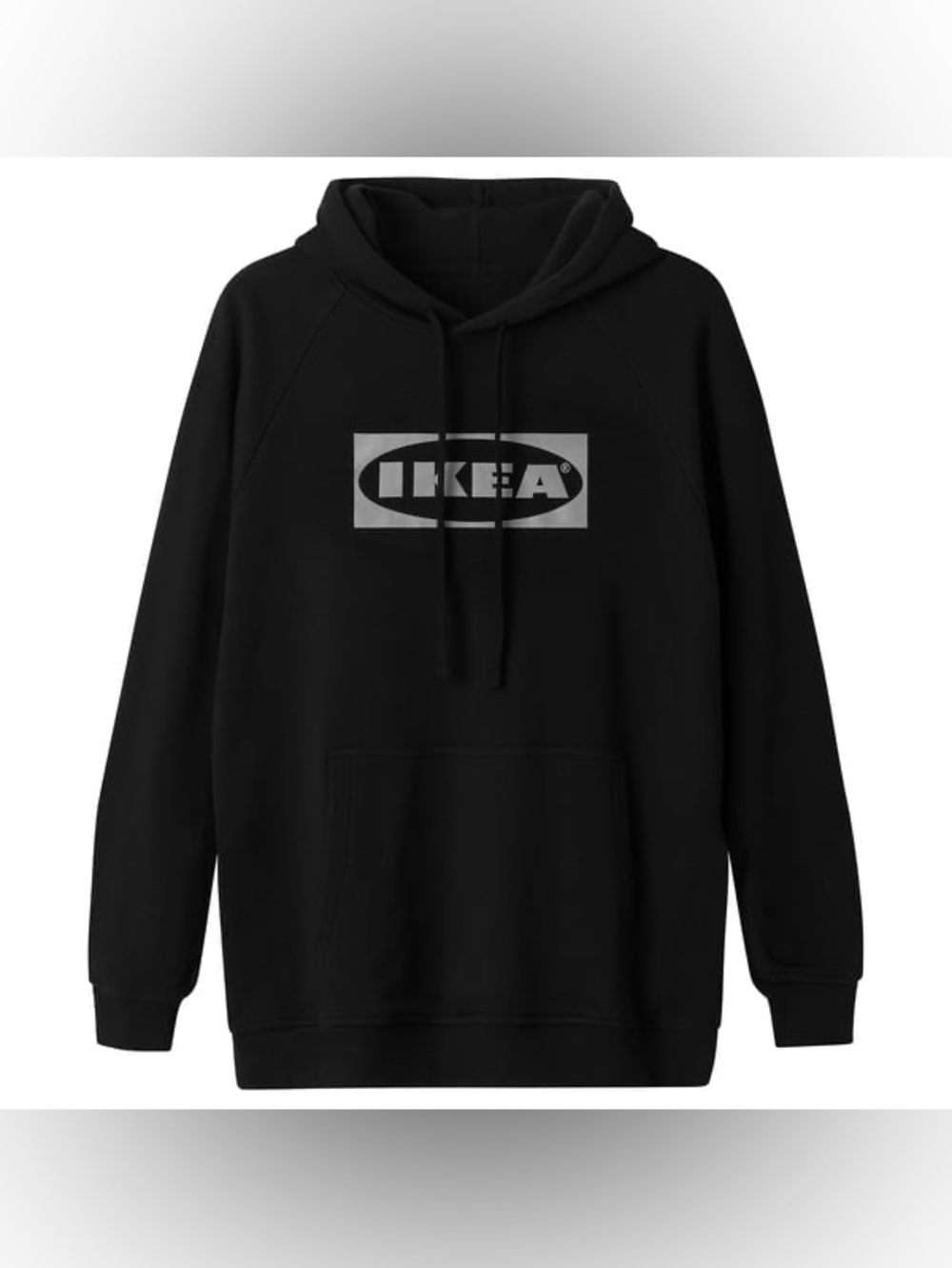 IKEA Aurtiende Black Hoodie Unisex M/L
